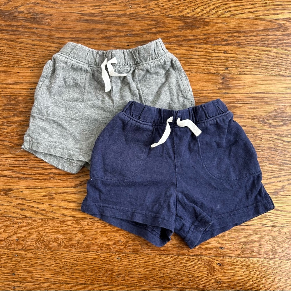 GUC Primary Baby play shorts grey and blue 18M-24M